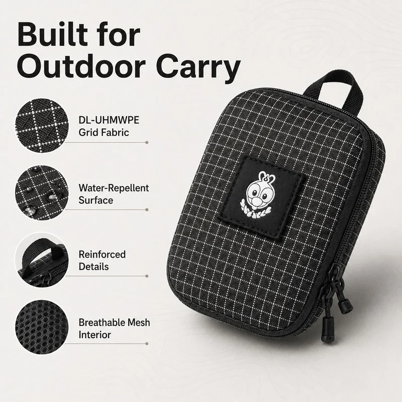Edc Carry Pocket Pouch - حقيبة تنظيم من قماش شبكي EDC،