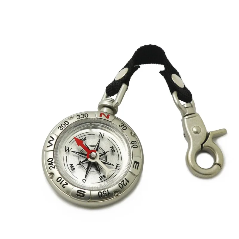Compass Keychain Mini - بوصلة صغيرة من GEFENSI مع سلسلة