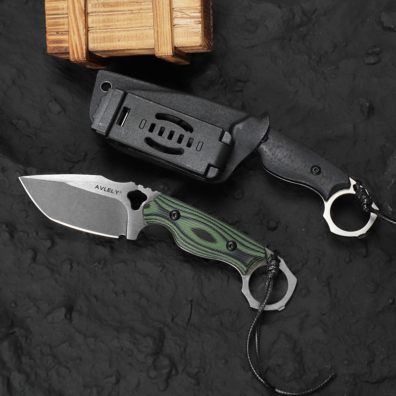 Edc Fixed Blade Deep Carry - سكين ذو حافة مستقيمة من الفولاذ