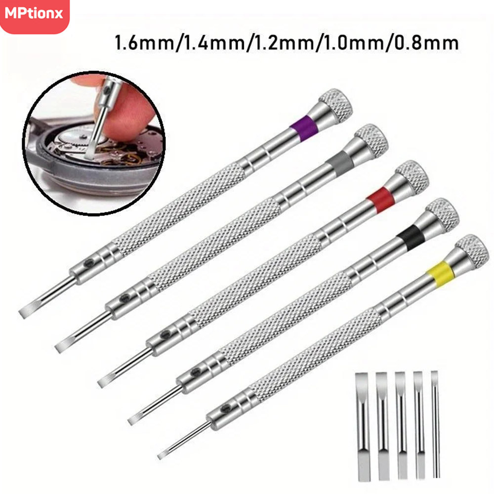 Micro Screwdriver Kit - 5 قطعة/المجموعة 0.8-1.6 مللي متر الصلب