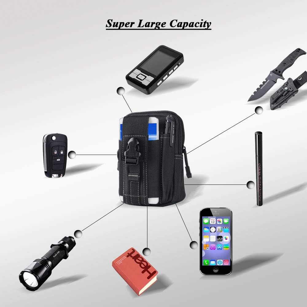 حقيبة خصر تكتيكية عسكرية من نو - مراجعة Edc Carry Bag وسعره