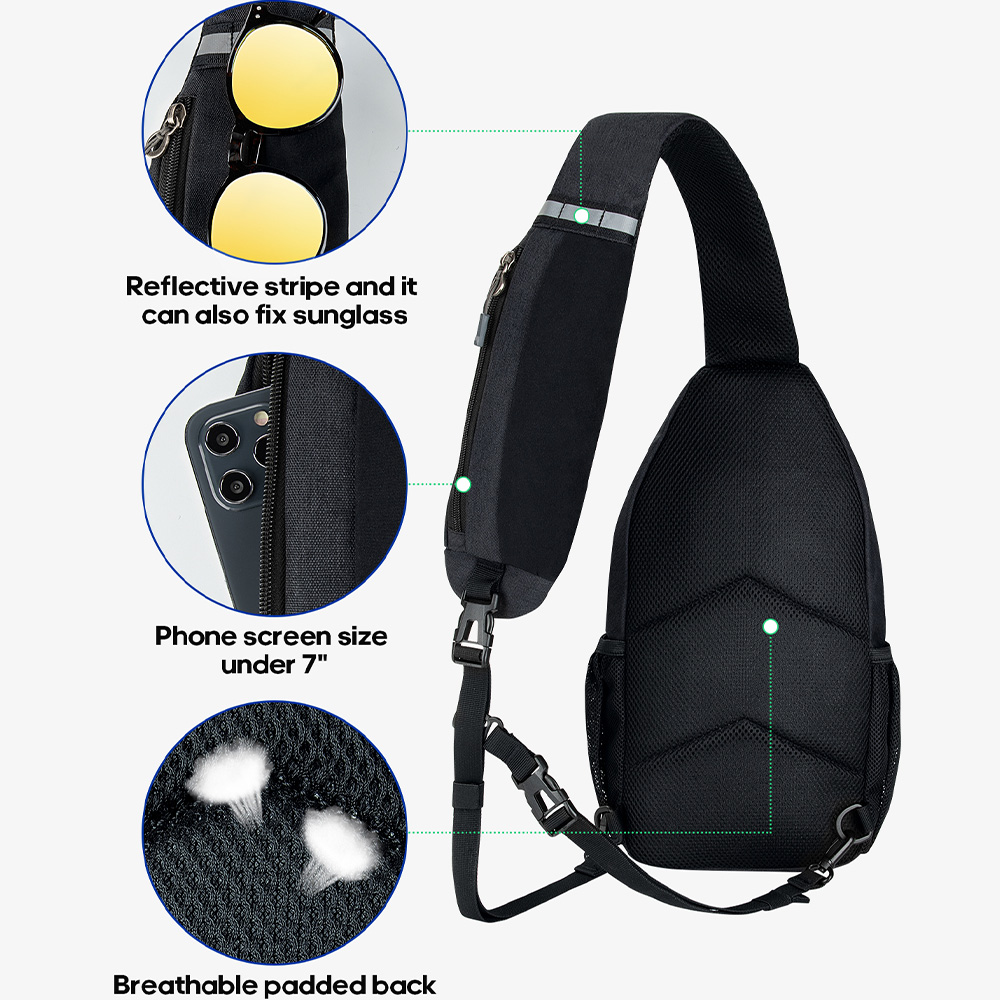 حقيبة كتف WATERFLY Crossbody ح - مراجعة Edc Carry Bag وسعره
