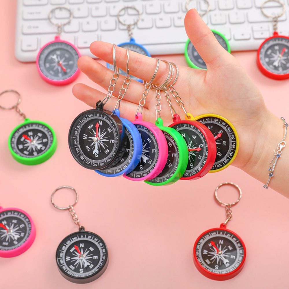 بوصلة جيب للتخييم في الهواء ال - مراجعة Compass Keychain Mini وسعره