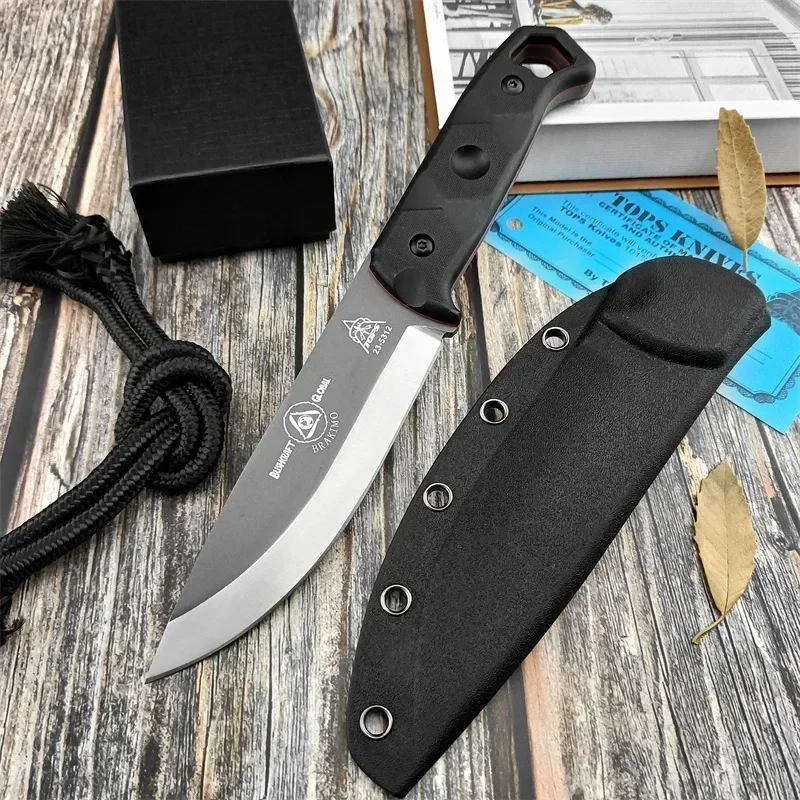 سكين نجاة محمول بشفرة ثابتة من - مراجعة Edc Fixed Blade Deep Carry وسعره