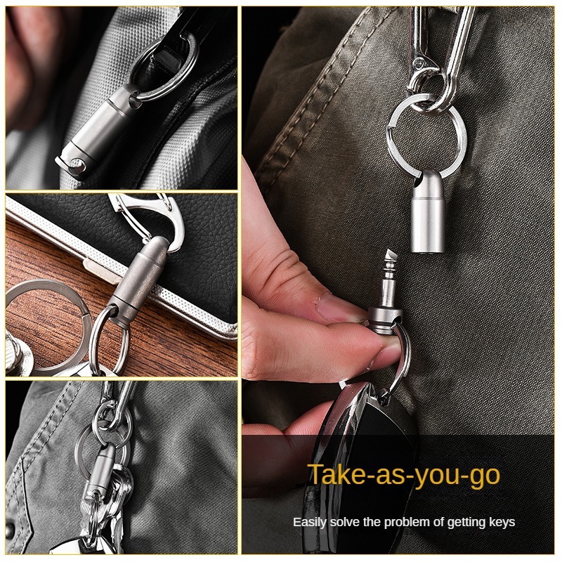 سلسلة مفاتيح من التيتانيوم من  - مراجعة Edc Carry Pack وسعره