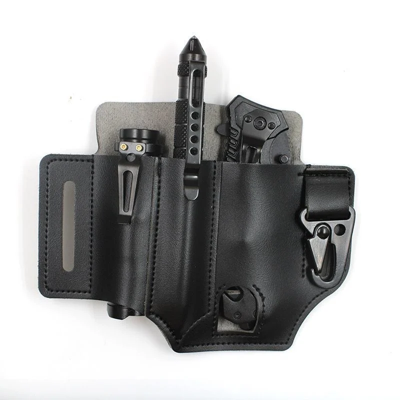 جلد البقر الخصر شماعات المحمول - مراجعة Edc Carry Pocket Pouch وسعره