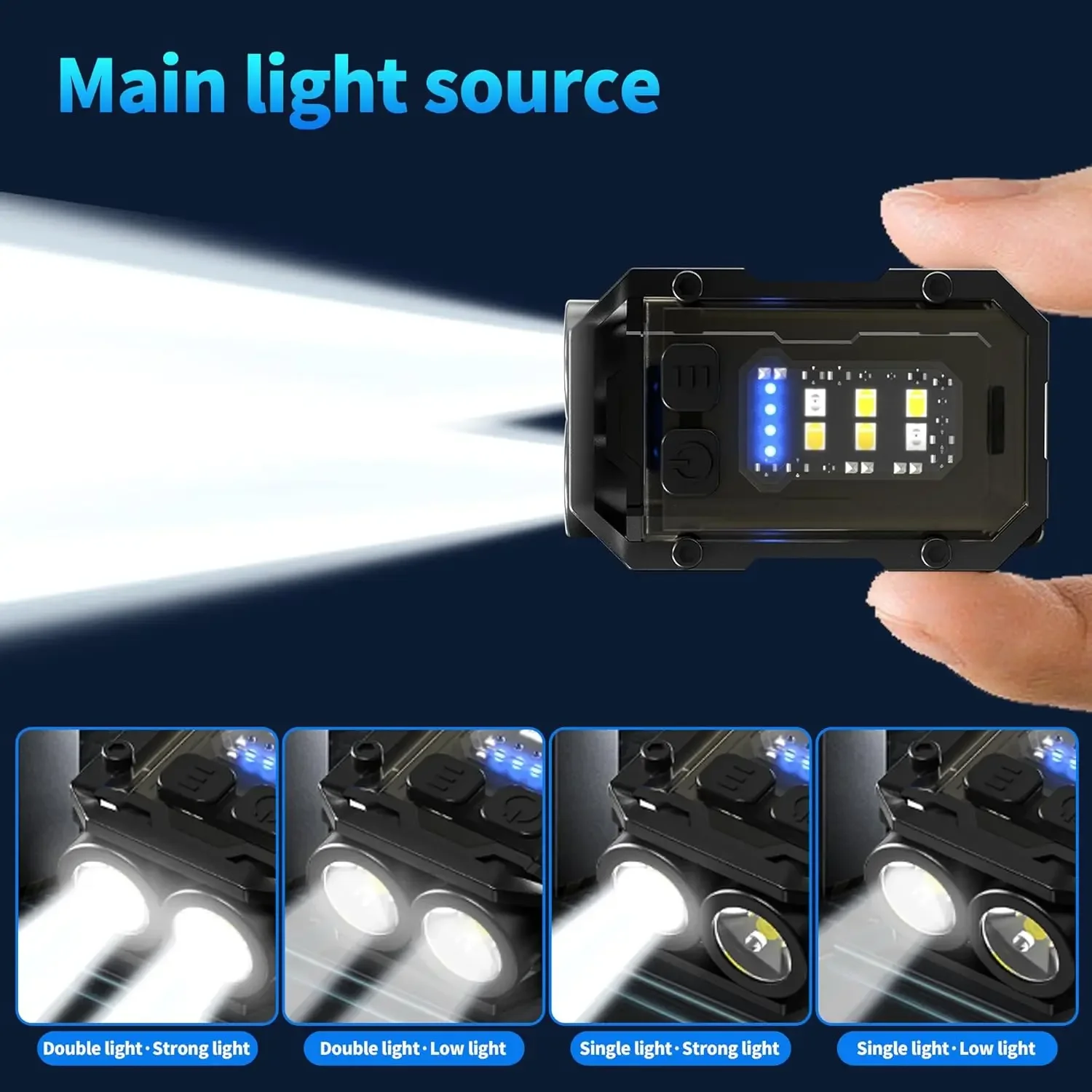 كليب على مصباح يدوي قابلة للشح - مراجعة Keychain Flashlight وسعره