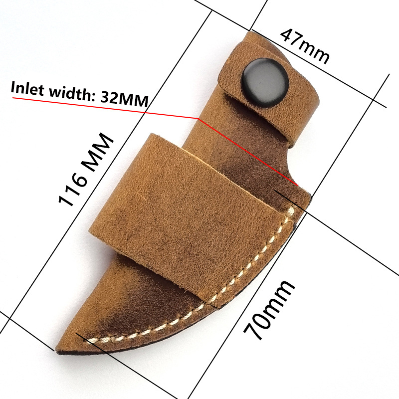 جراب سكين جلدي متين مع تثبيت آ - مراجعة Edc Carry Accessories وسعره