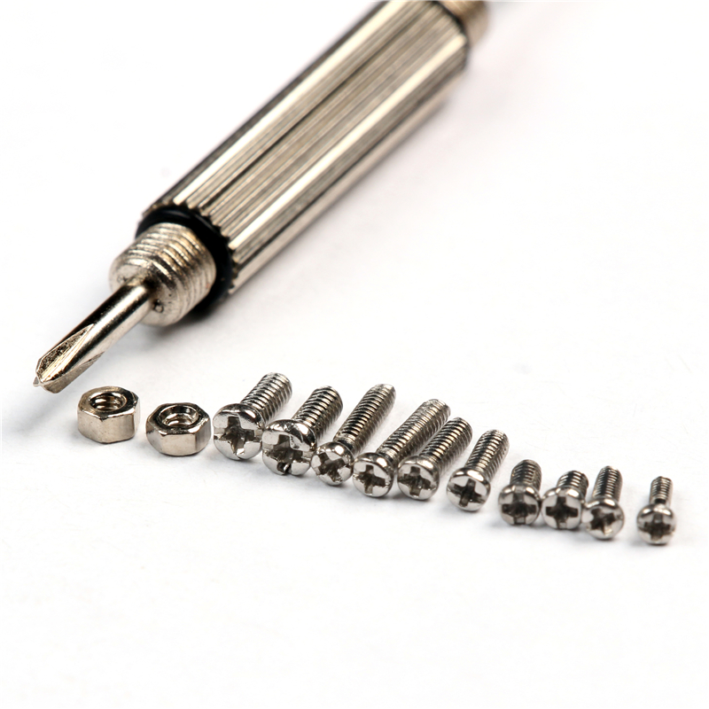 1000 قطعة/الوحدة M1-M1.6 مسامي - مراجعة Micro Screwdriver Kit وسعره