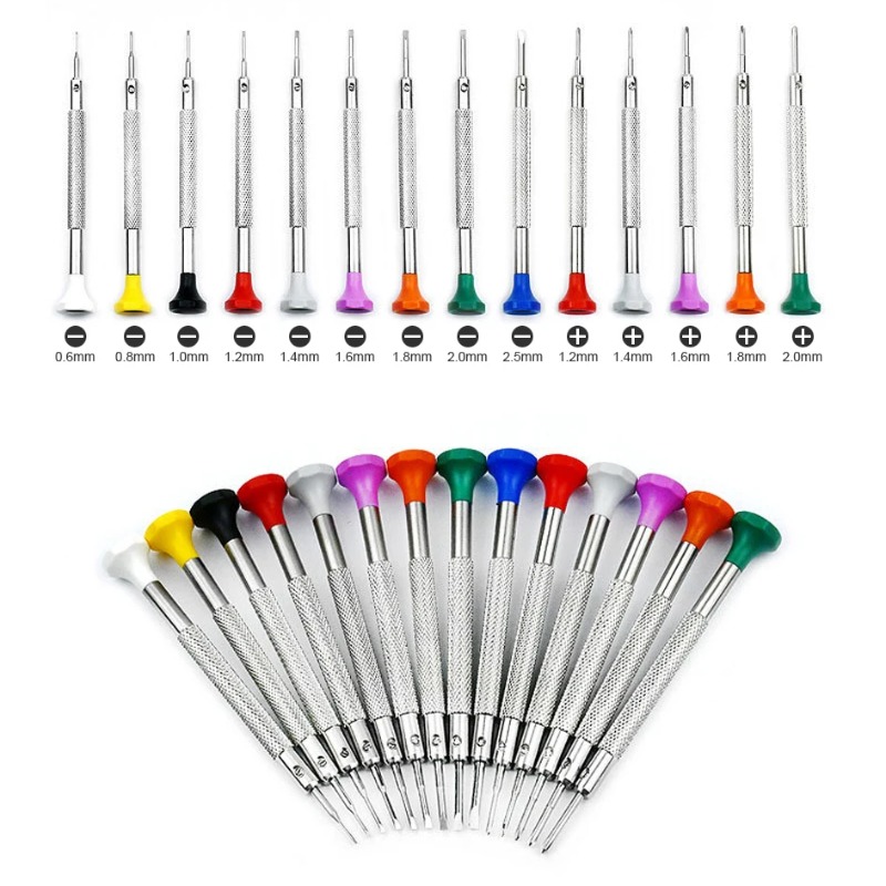 0.6-2.0 مللي متر مفك برغي دقيق - مراجعة Micro Screwdriver Kit وسعره