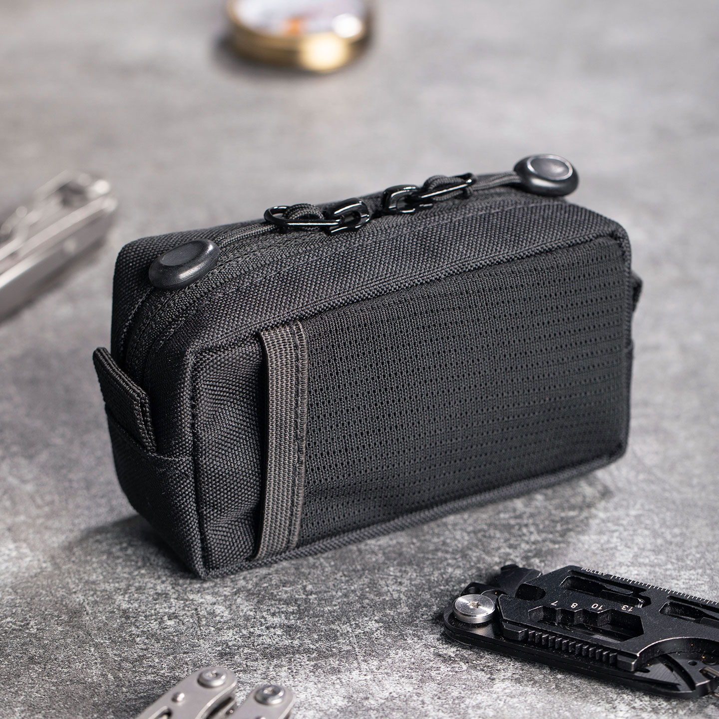 حقيبة تنظيم تكتيكية متينة من ق - مراجعة Edc Gear Every Day Carry وسعره