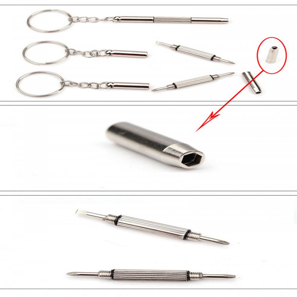 المحمولة 3 في 1 مفك النظارات م - مراجعة Micro Screwdriver Kit وسعره