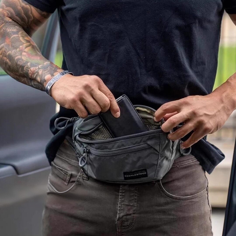 حقيبة حزام للرجال مع حزام خصر  - مراجعة Edc Carry Bag For Men وسعره
