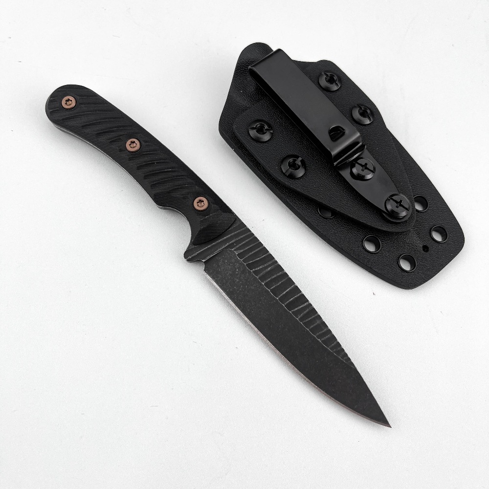 سكين بوشكرافت ذو نصل كامل من ف - مراجعة Edc Fixed Blade Deep Carry وسعره