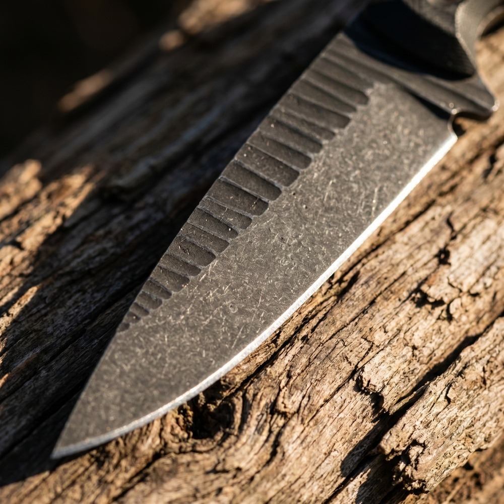 سكين بوشكرافت ذو نصل كامل من ف - مراجعة Edc Fixed Blade Deep Carry وسعره