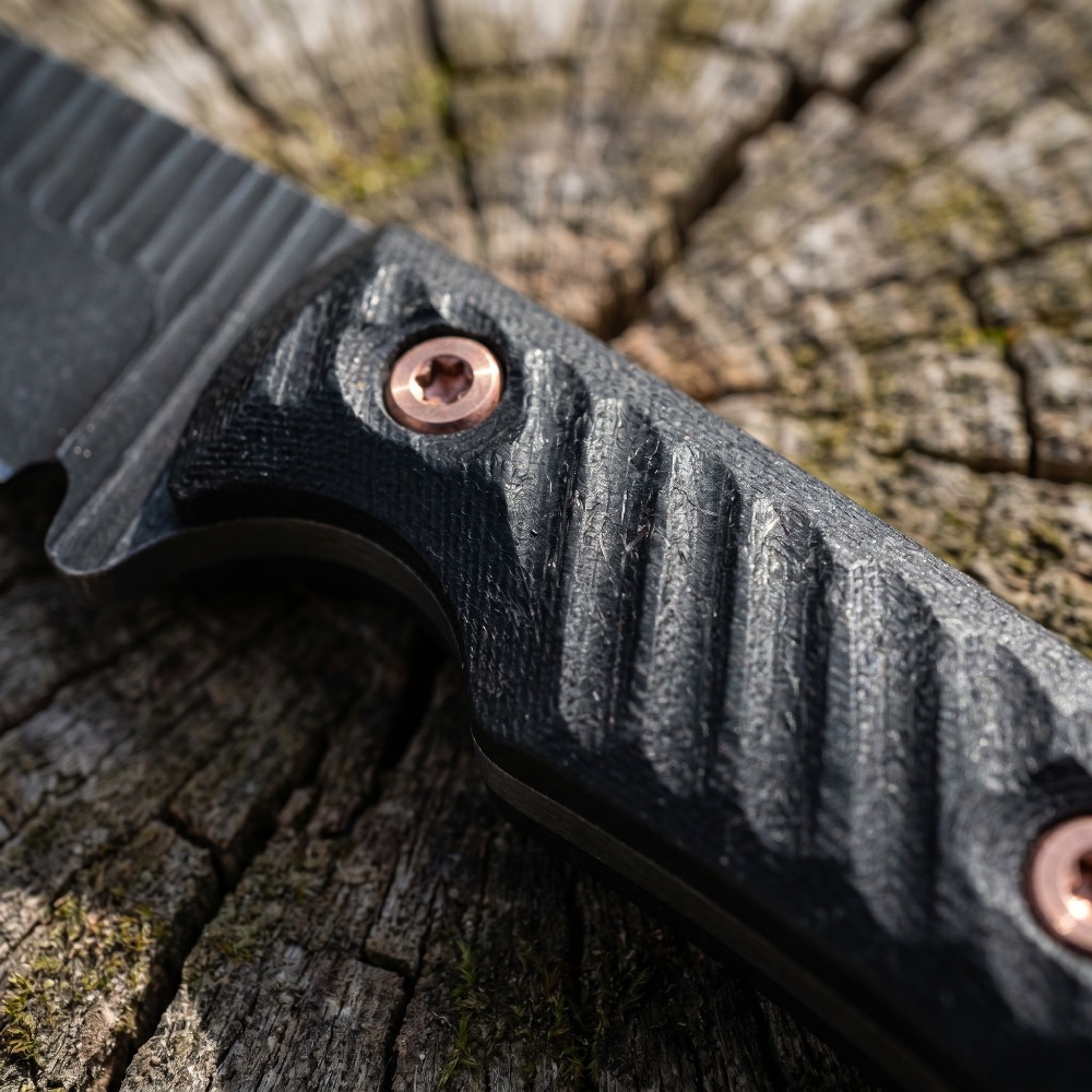 سكين بوشكرافت ذو نصل كامل من ف - مراجعة Edc Fixed Blade Deep Carry وسعره