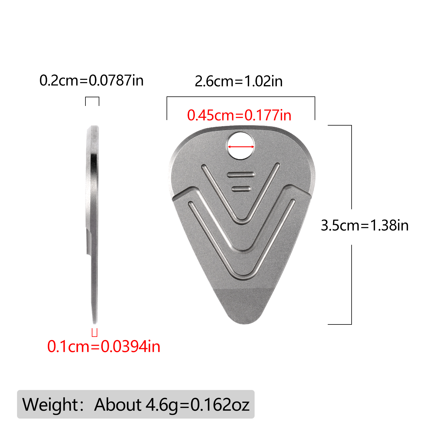 أداة فك محمولة من التيتانيوم E - مراجعة Edc Carry Accessories وسعره