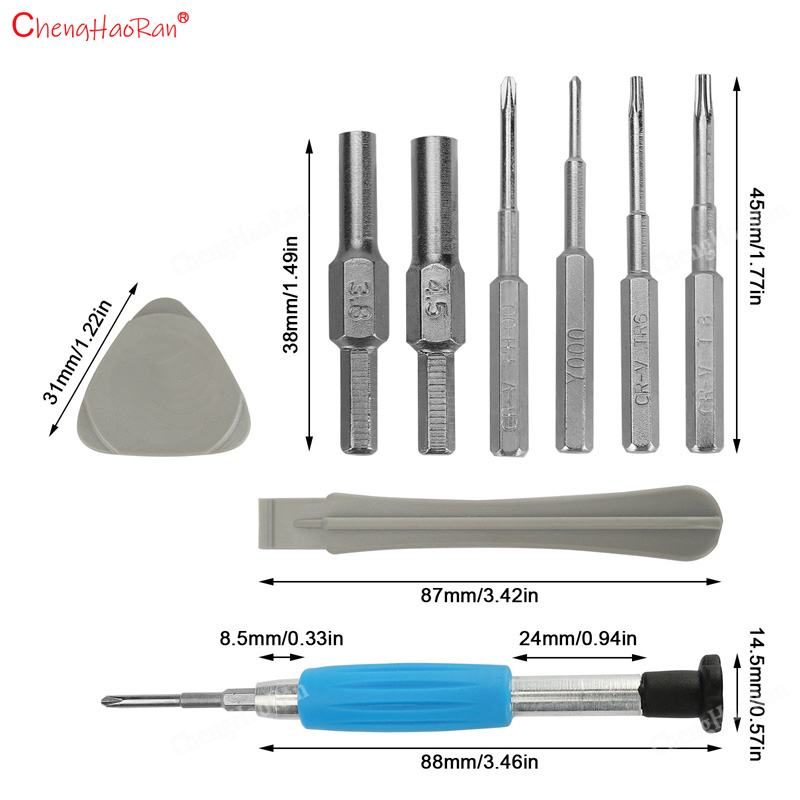 1 مجموعة مفك مجموعة 9 + n1 أدو - مراجعة Micro Screwdriver Kit وسعره