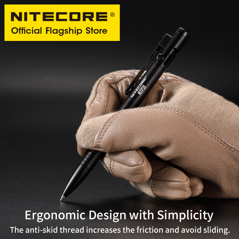 Nitecore NTP31 CNC ثنائي الاتج - مراجعة Pen Tactical Glass وسعره