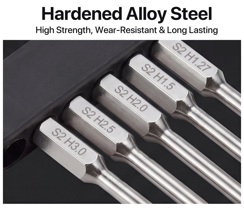 طقم مفكات سداسية 9IMOD بطول 10 - مراجعة Micro Screwdriver Kit وسعره