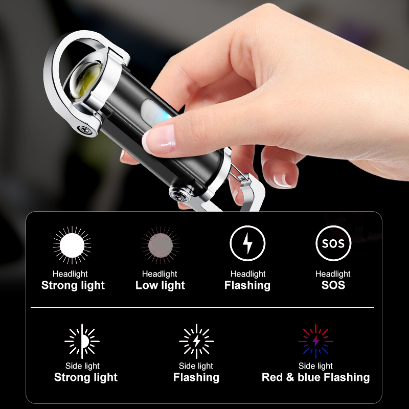 مصباح يدوي صغير بسلسلة مفاتيح  - مراجعة Keychain Flashlight وسعره