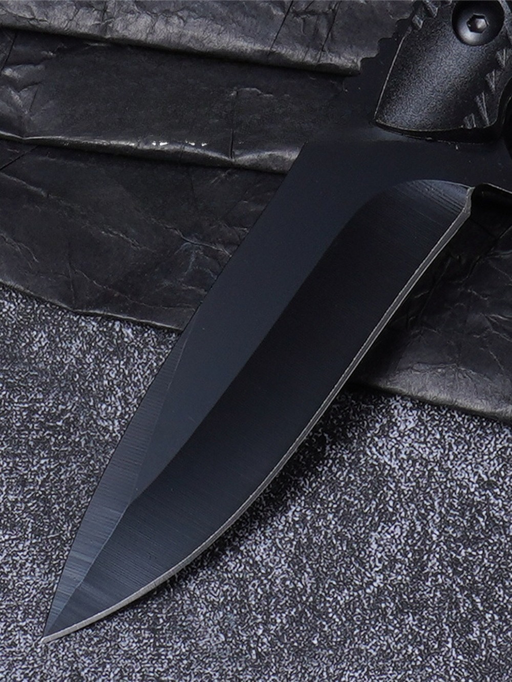 سكين نجاة ذو نصل كامل وحاد مع  - مراجعة Edc Fixed Blade Deep Carry وسعره