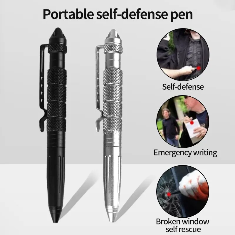 قلم تكتيكي متعدد الوظائف للدفا - مراجعة Pen Tactical Glass وسعره