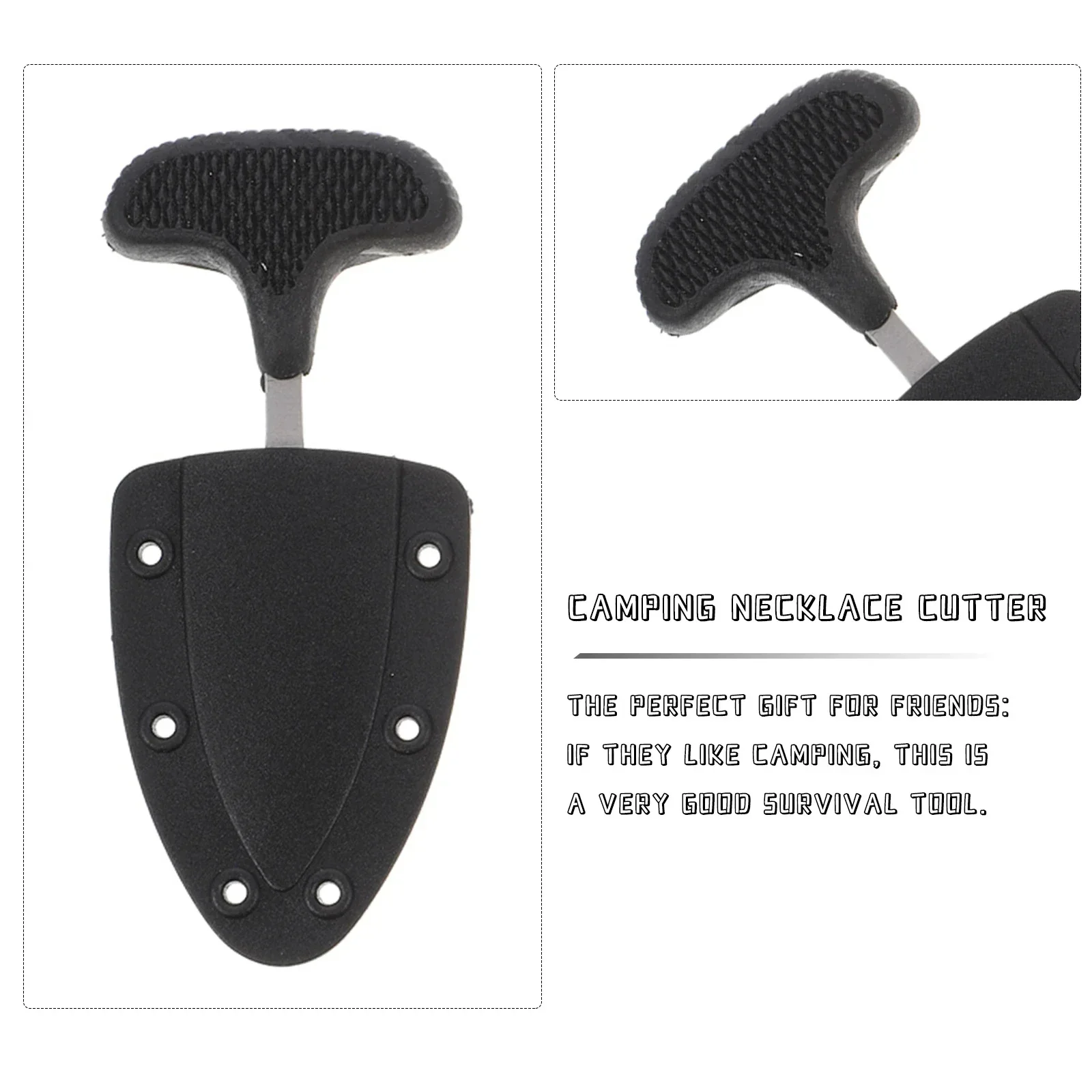 طقم من قطعتين (يشمل غلافًا) -  - مراجعة Edc Fixed Blade Deep Carry وسعره
