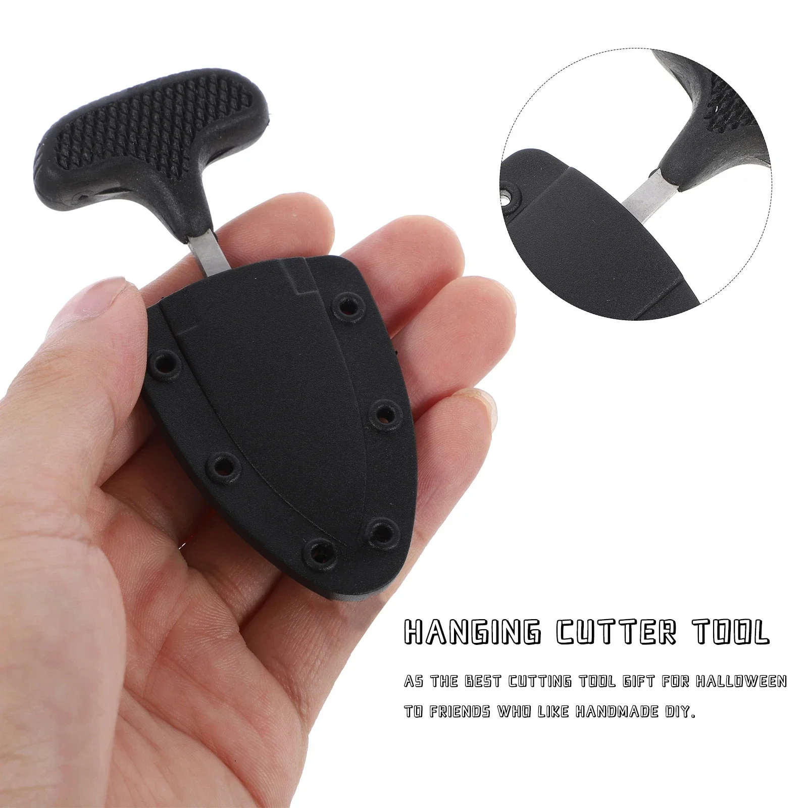 طقم من قطعتين (يشمل غلافًا) -  - مراجعة Edc Fixed Blade Deep Carry وسعره