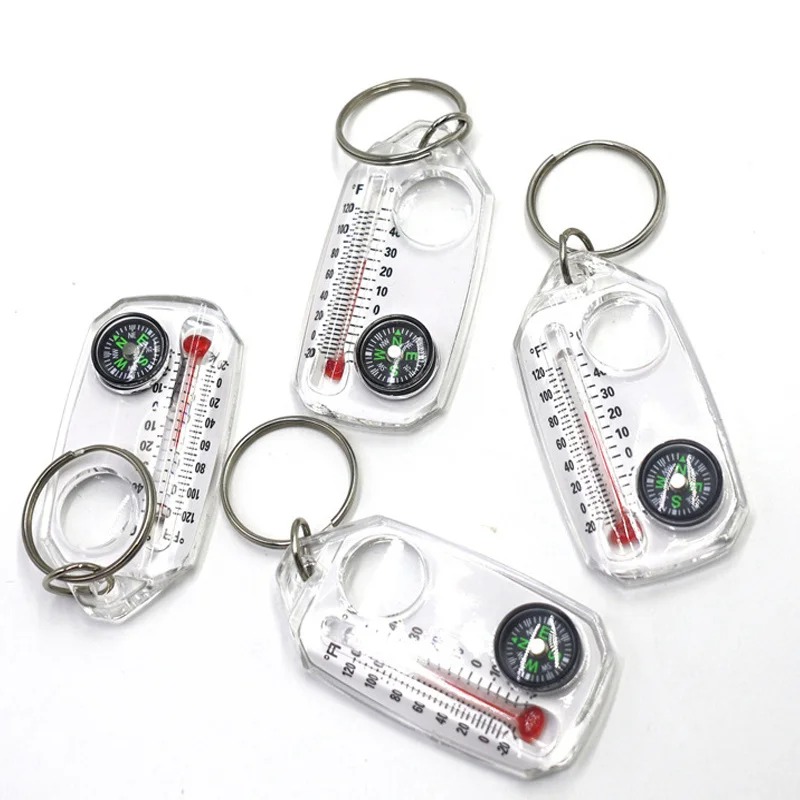 بوصلة سلسلة مفاتيح 3 في 1 محمو - مراجعة Compass Keychain Mini وسعره