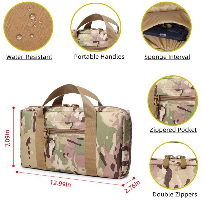 حقيبة حمل المسدس، حافظة أدوات  - مراجعة Edc Carry Accessories وسعره