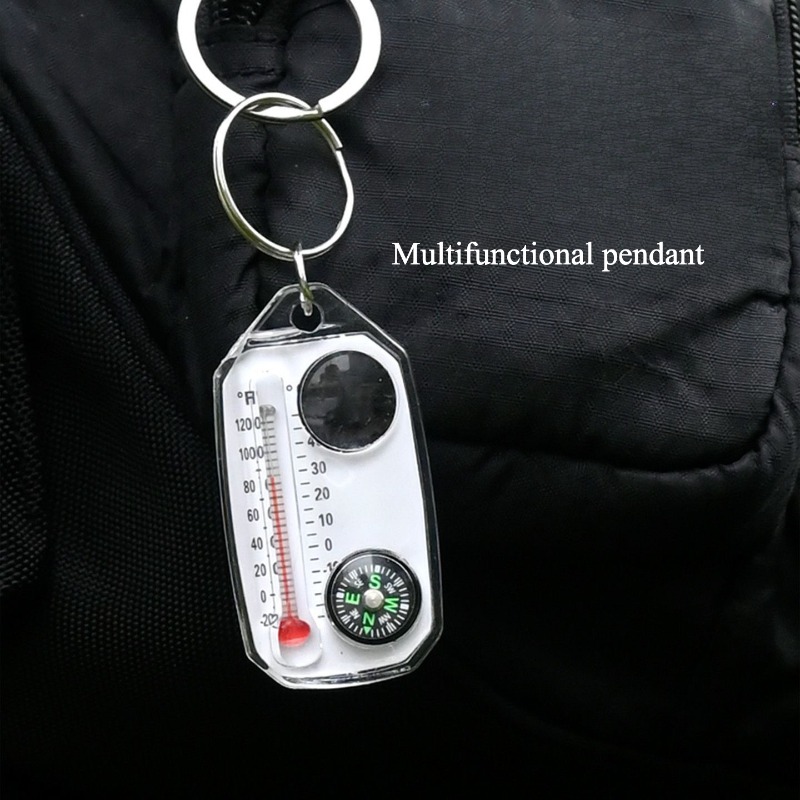 بوصلة نجاة محمولة للاستخدام ال - مراجعة Compass Keychain Mini وسعره