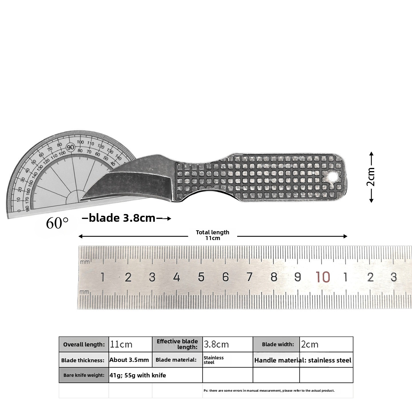 سكين ثابت النصل جديد وصغير الح - مراجعة Edc Fixed Blade Deep Carry وسعره