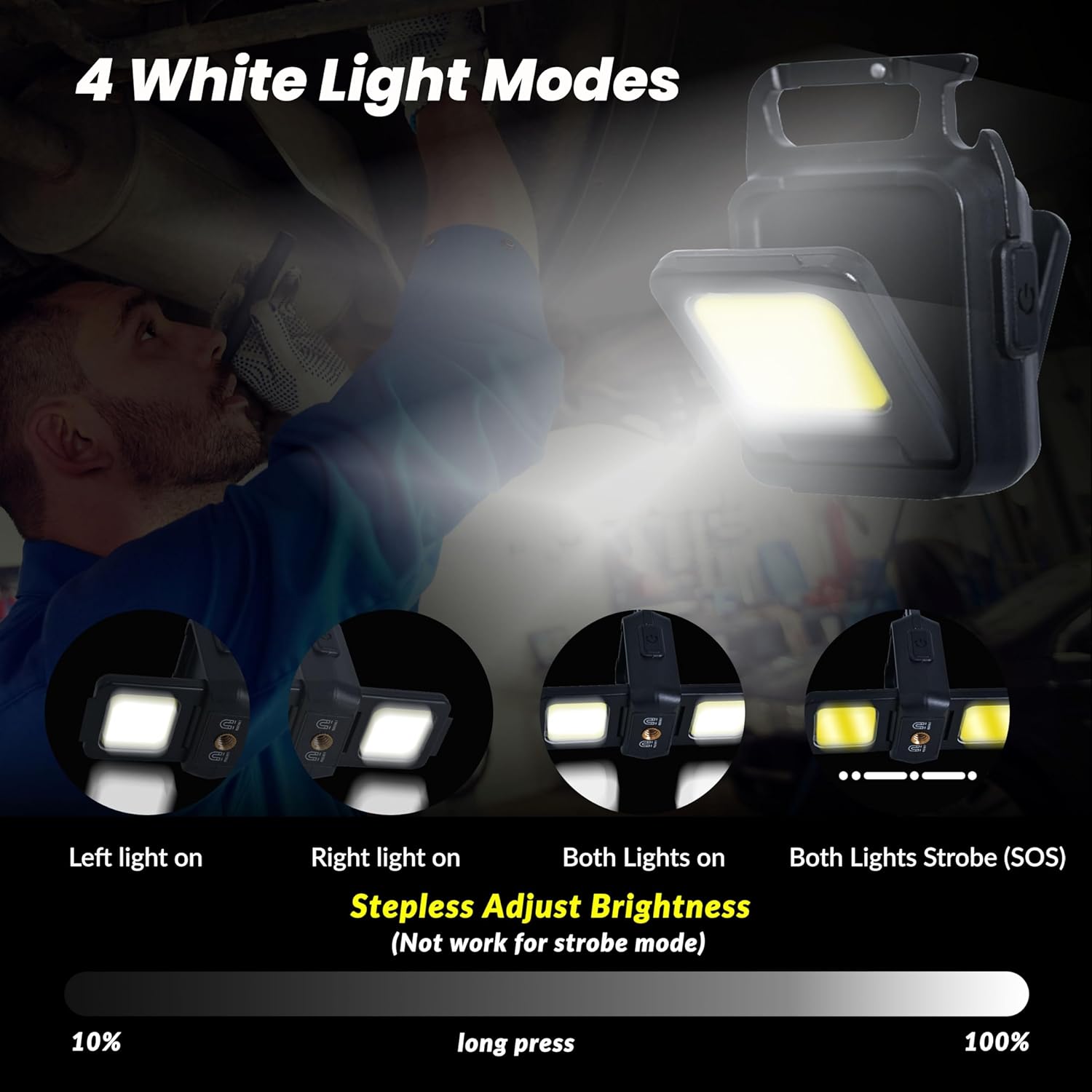 مصباح يدوي صغير سلسلة المفاتيح - مراجعة Keychain Flashlight وسعره