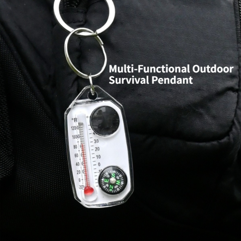 أداة نجاة صغيرة للاستخدام الخا - مراجعة Compass Keychain Mini وسعره