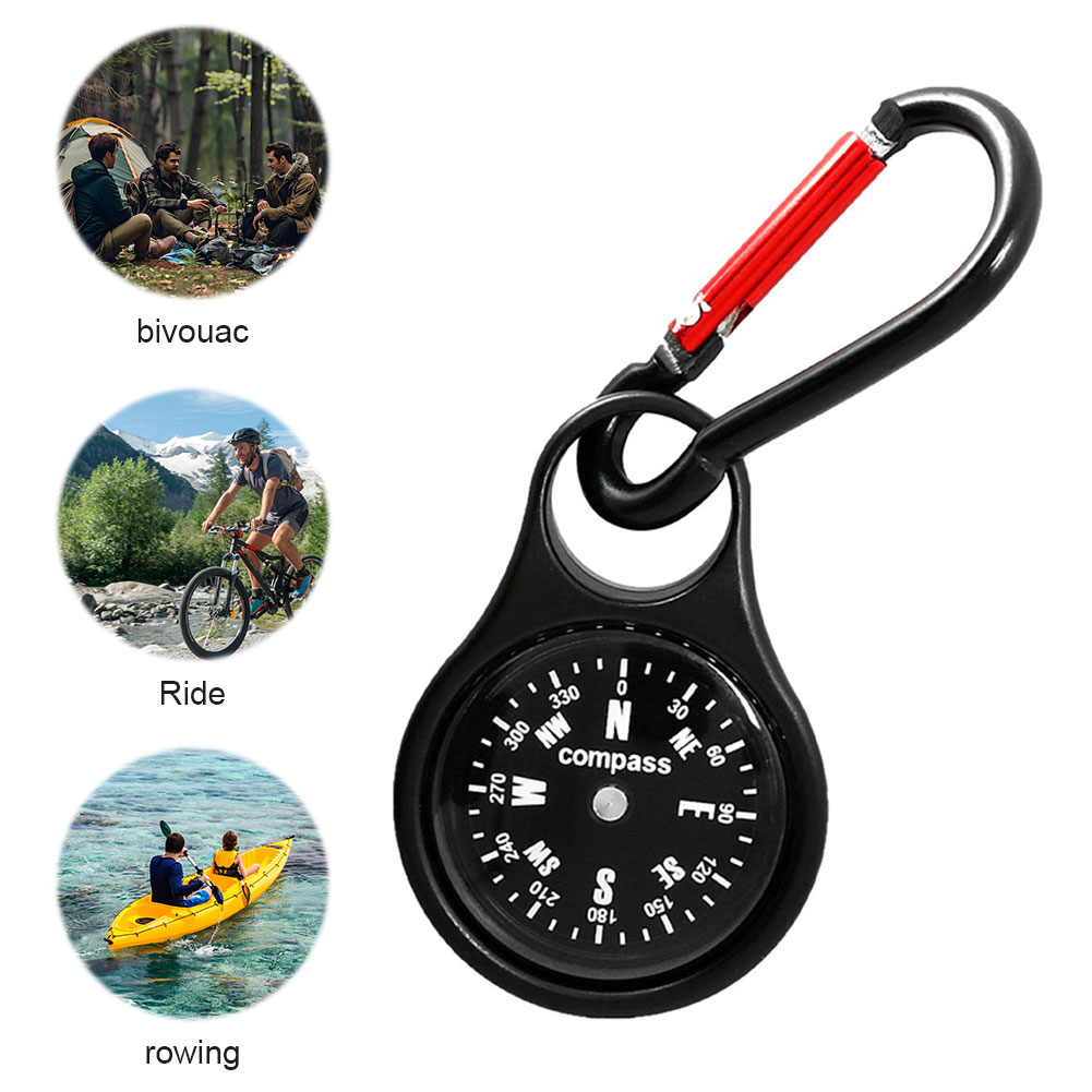 بوصلة نجاة صغيرة مع حلقة تعليق - مراجعة Compass Keychain Mini وسعره