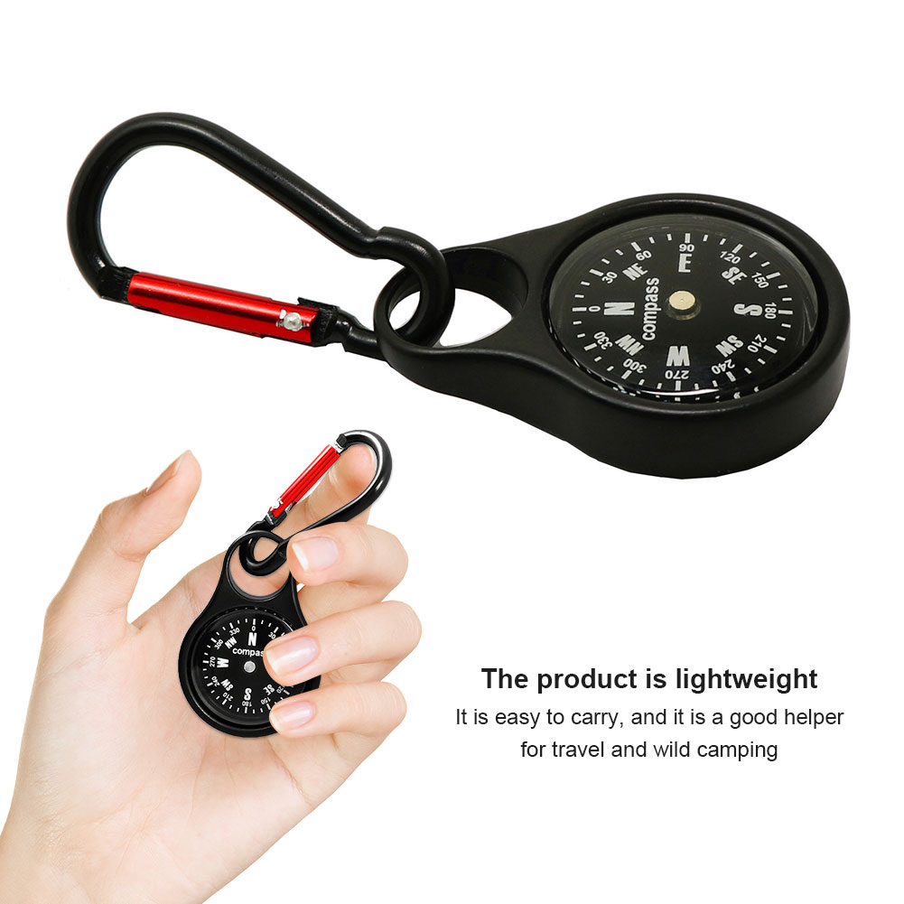 بوصلة نجاة صغيرة مع حلقة تعليق - مراجعة Compass Keychain Mini وسعره