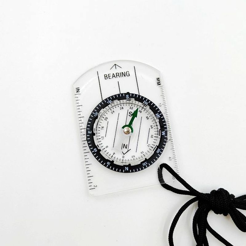 بوصلة أكريليك شفافة صغيرة جديد - مراجعة Compass Keychain Mini وسعره
